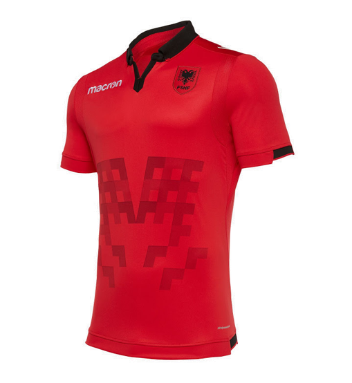 2019 Albania Home Soccer Jersey Shirt